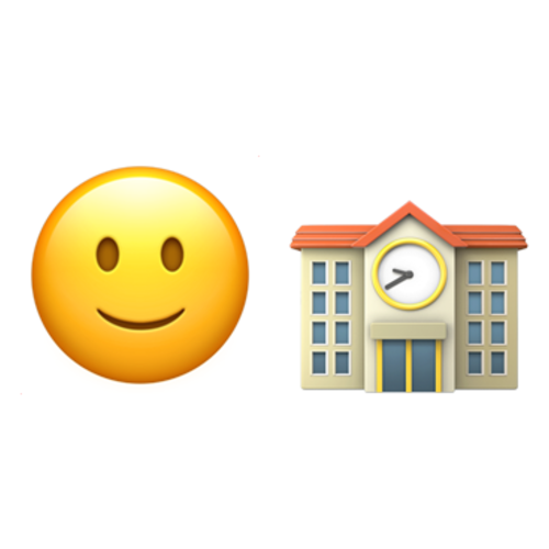 🙂🏫 Emoji Domain iOS rendering